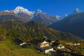 Home Stay at Lwang Village with Annapurna Himalaya
